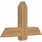 Ekena Millwork Eugene Smooth Timber Gable Bracket, Western Red Cedar, 36"W x 23"H x 3 1/2"D x 5 1/2"F, 15/12 Pitch GBW036X23X0406EUG00SWR - alternate 2